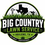 Big Country Lawn Service logo for lawn mowing and lawn care services in Abilene TX